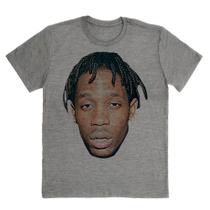 Camiseta Algodao Travis Scott Rapper Trap Hip Hop Unissex