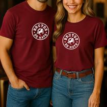 Camiseta Algodão Unissex Casal Country Estampa Brutos Do Mato Modinha Agronomia Look Combinando