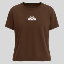 Camiseta Algodão Unissex Estampada Gym Querobel Coração Blusa T-shirt Tecido Premium Confortável