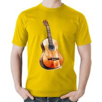 Camiseta Algodão Violão - Foca na Moda