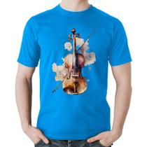 Camiseta Algodão Violino - Foca na Moda