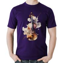 Camiseta Algodão Violino - Foca na Moda