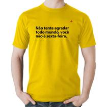 Camiseta Algodão Você não é sexta-feira - Foca na Moda