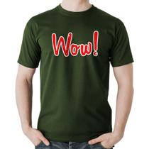 Camiseta Algodão Wow! - Foca na Moda