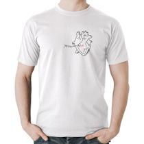 Camiseta Algodão Your position in my heart - Foca na Moda