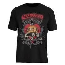 Camiseta Alice Cooper Consulado do Rock 100 Algodão Estilo Rock Autêntico para Fãs Camiseta Alice Cooper Consulado do Rock 100 Algodão Estilo Rock Autêntico para Fãs