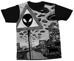 Camiseta Aliens Camisa Nave Espacial