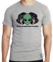 Camiseta Aliens Quando você vai acreditar Blusa criança infantil juvenil adulto camisa tamanhos