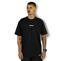 Camiseta Alive Logo Basic Preto