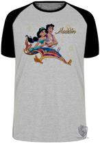 Camiseta Alladin Blusa Plus Size extra grande adulto ou infantil Camiseta Alladin Blusa Plus Size extra grande adulto ou infantil