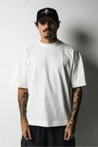 Camiseta Alltribe Over Plain Off White