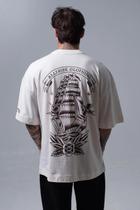 Camiseta Alltribe Over Sailor Off White