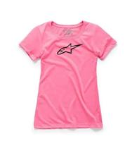 Camiseta alpinestars feminino ageless rosa