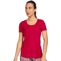 Camiseta Alto Giro T-shirt Feminina