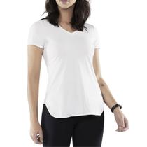Camiseta Alto Giro T-Shirt Skin Fit Alongada Feminina 101701