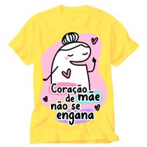 Camiseta Amarela Flork Frase mãe mas você não é todo mundo