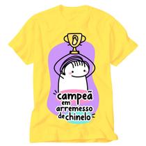 Camiseta Amarela Flork Frase mãe mas você não é todo mundo