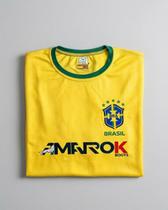 Camiseta Amarok Brasil Dry Fit Estampa Exclusiva Unissex Copa