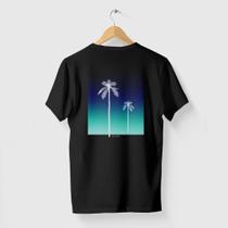 Camiseta Amazônia SUNSET PALM - PRETO Tamanho P