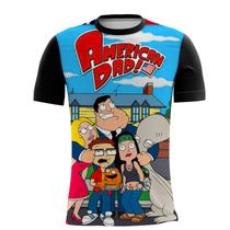 Camiseta American Dad Série Animada Humor Família 1