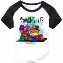 Camiseta Among Us Infantil Camisa Juvenil Personage