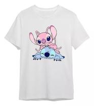 Camiseta Angel & Stitch - I Love You Bt139 Camiseta Angel & Stitch - I Love You Bt139