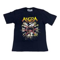 Camiseta Angra Banda De Rock Blusa Nacional Mr365 RC Camiseta Angra Banda De Rock Blusa Nacional Mr365 RC