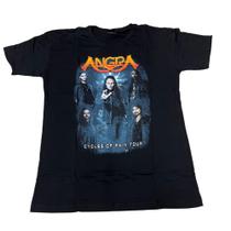 Camiseta Angra Cycles Of Pain Banda de Rock Blusa Adulto Unissex Sf1386