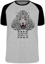 Camiseta Animais Onça Pintada Blusa Plus Size extra grande adulto ou infantil Camiseta Animais Onça Pintada Blusa Plus Size extra grande adulto ou infantil