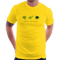 Camiseta Animals are friends - Foca na Moda