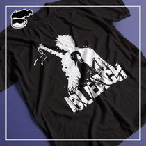 Camiseta Anime Bleach Ichigo e Rukia Unissex Blusa - Kamisetas Otaku