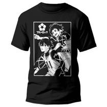 Camiseta Anime Blue Lock Bachira Isagi Unissex Camiseta Anime Blue Lock Bachira Isagi Unissex