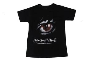 Camiseta Anime Death Note Blusa Adulto Unissex EPI324 EPI099 BM Camiseta Anime Death Note Blusa Adulto Unissex EPI324 EPI099 BM