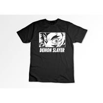 Camiseta Anime Demon Slayer Kimetsu no Yaiba Unissex Algodão