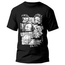 Camiseta Anime Demon Slayer Unissex Tanjiro Nezuko