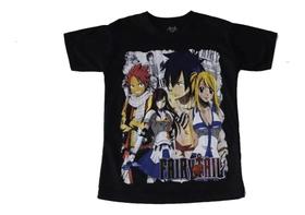 Camiseta Anime Fairy Tail Natsu Gray Lucy Ezra Blusa Adulto Unissex EPI329 EPI129 BM Camiseta Anime Fairy Tail Natsu Gray Lucy Ezra Blusa Adulto Unissex EPI329 EPI129 BM