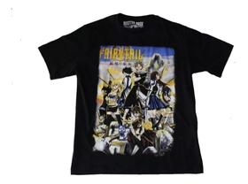 Camiseta Anime Fairy Tail Personagens Lucy Ezra Natsu Happy Blusa Adulto Unissex Mr1006 BM Camiseta Anime Fairy Tail Personagens Lucy Ezra Natsu Happy Blusa Adulto Unissex Mr1006 BM