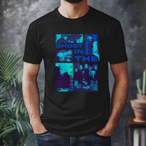 Camiseta Anime Ghost In The Shell 100% Algodão Camiseta Anime Ghost In The Shell 100% Algodão
