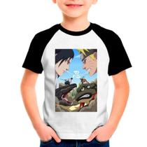 Camiseta anime naruto desenho infantil24