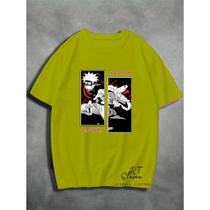 Camiseta Anime Naruto Sasuke Shipuuden Unissex 100% Algodão Streetwear Lançamento Várias cores