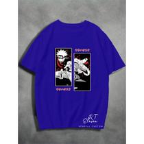 Camiseta Anime Naruto Sasuke Shipuuden Unissex 100% Algodão Streetwear Lançamento Várias cores