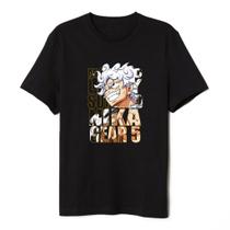 Camiseta Anime Nika Gear 5 Masculina Feminina Algodão
