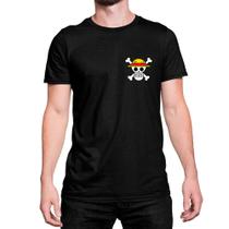 Camiseta Anime One Piece Logo Embarcação Sanny Grande Costas