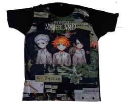 Camiseta Anime The Promissed Neverland Blusa Adulto Unissex A297 BM