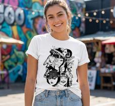 Camiseta Anime Tomie - Junji Ito - Branca - Premium