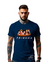 Camiseta Anime Uzumaki Naruto Goku dragon Ball Boku No Hero One Piece Luffy camisa 100% algodão