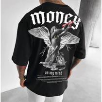 Camiseta Anjo Money Masculina Streetwear Novo Envio Rapido Camiseta Anjo Money Masculina Streetwear Novo Envio Rapido
