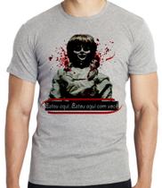 Camiseta Annabelle Blusa criança infantil juvenil adulto camisa tamanhos