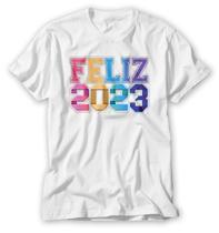 Camiseta ano novo camisa reveillon feliz ano novo familia