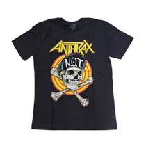 Camiseta Anthrax Blusa Oficial Banda de Rock Of0306
